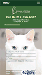 Mobile Screenshot of animalhospitalatthecrossing.com